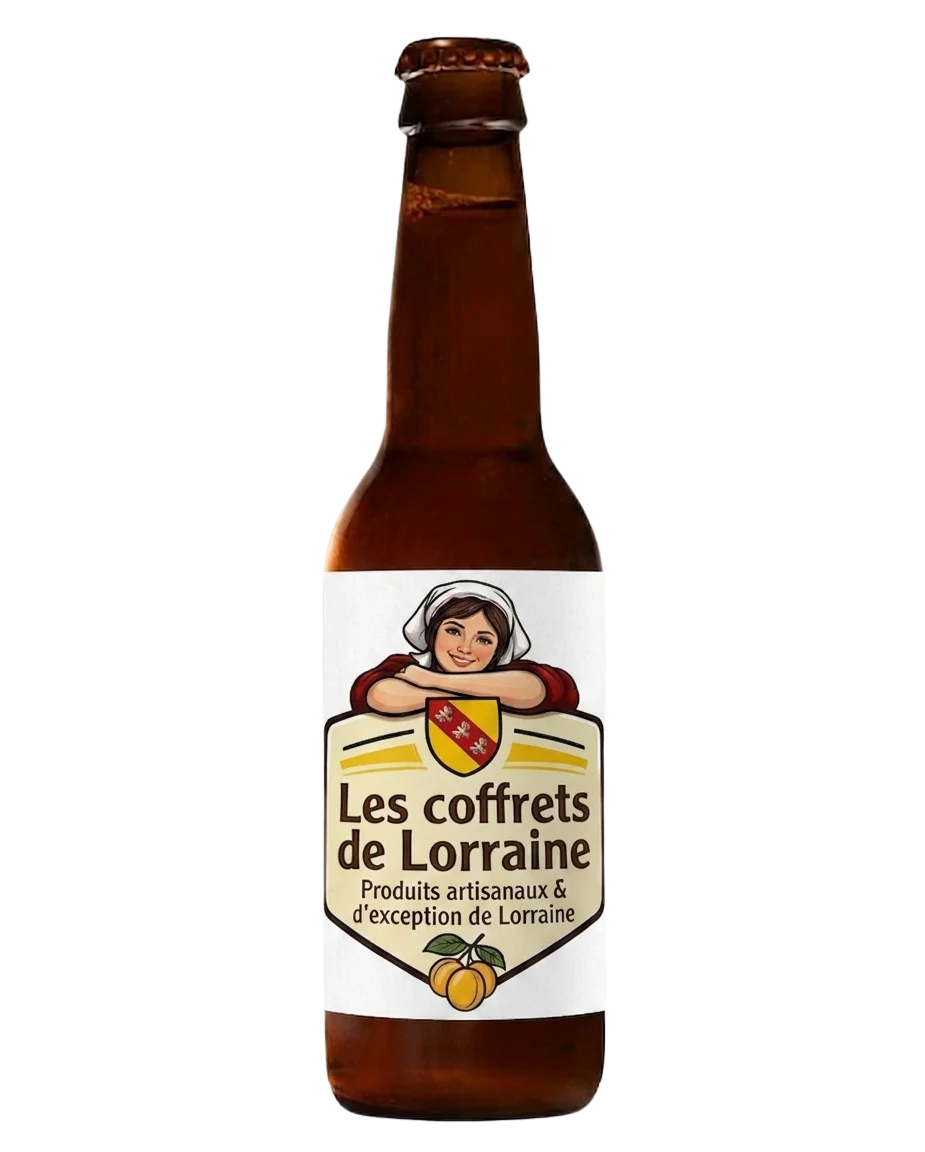 Bouteille de bière personnalisée Les Coffrets de Lorraine