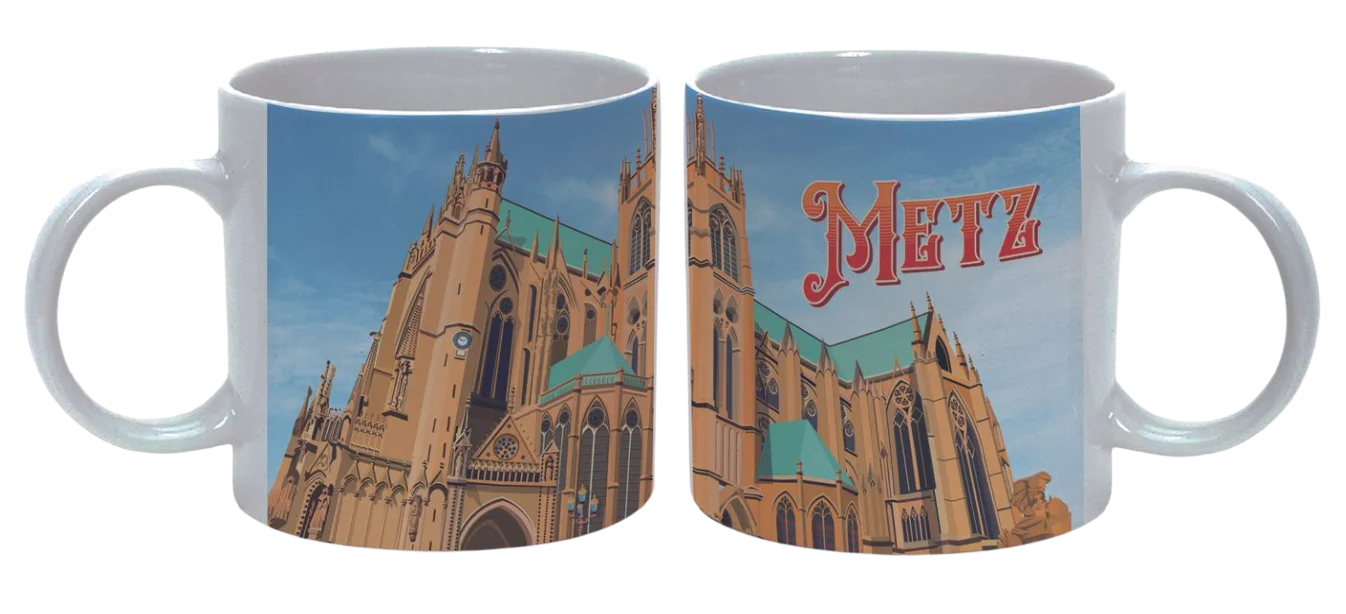 Tasse expresso personnalisable, motifs Lorraine