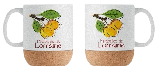 Mug Mirabelles de Lorraine base liège